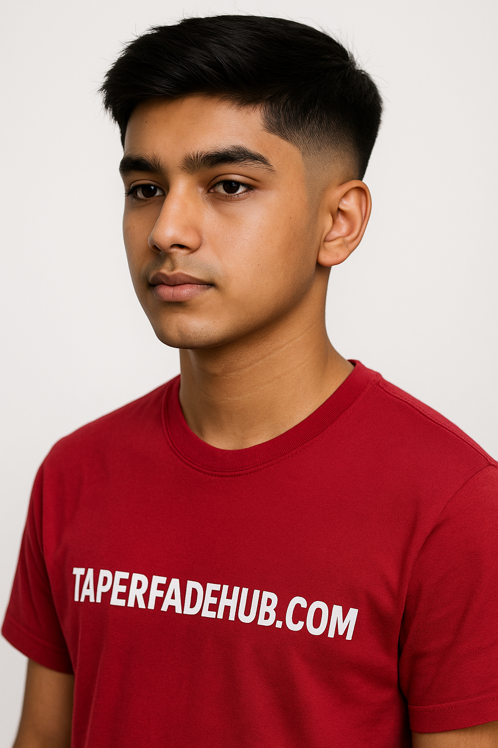 Asian boy with modern taper fade