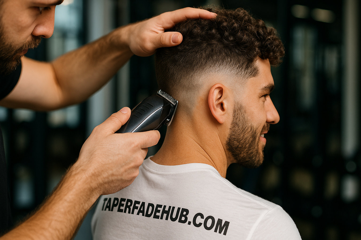 Step-by-step burst fade blending technique