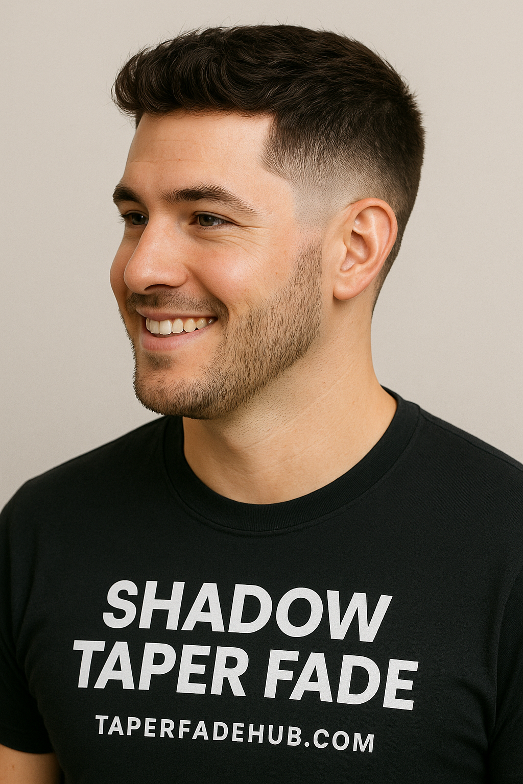 Caesar taper fade example