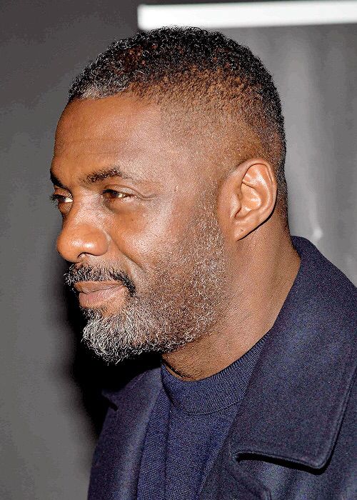 Idris Elba burst fade