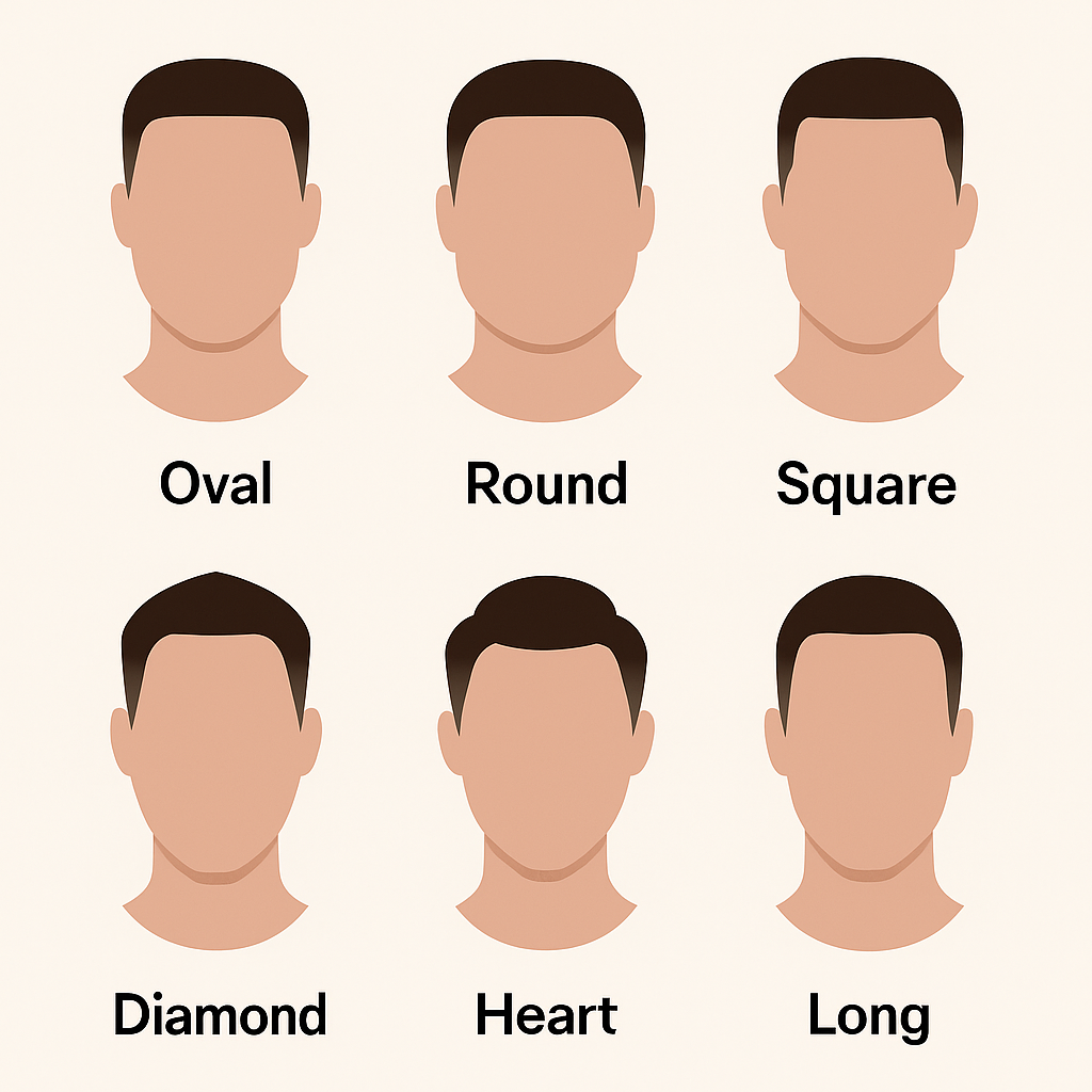 Psychological impact of different face shapes