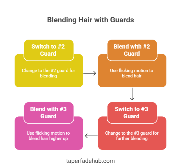 Step 3: Blend Upward