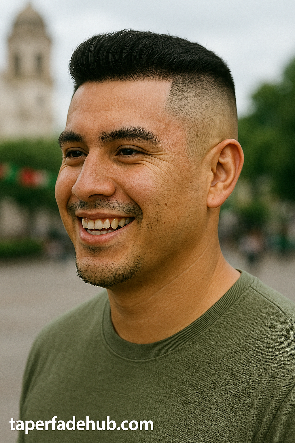 Mexican razor design fade