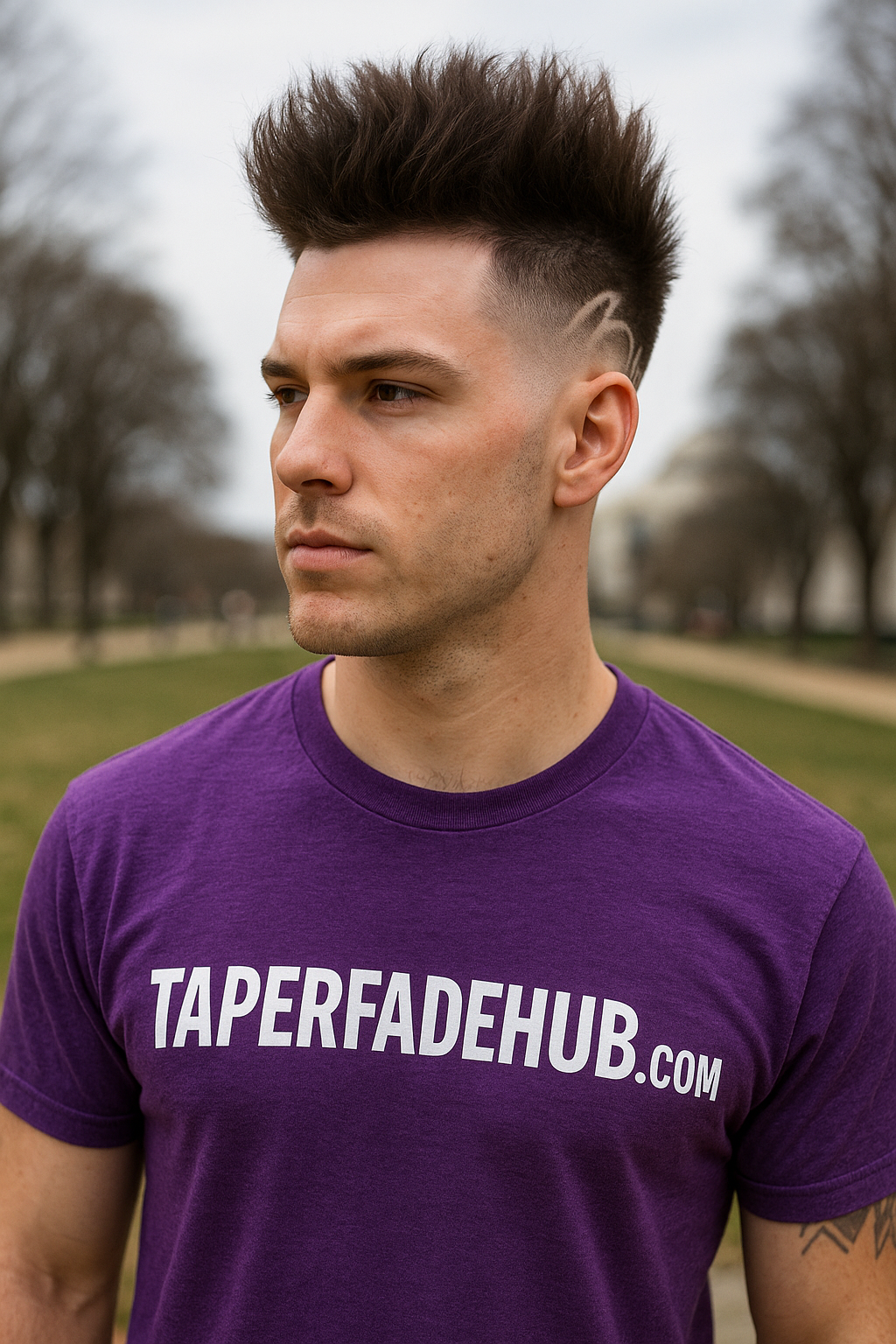 Mid Taper Fade Example