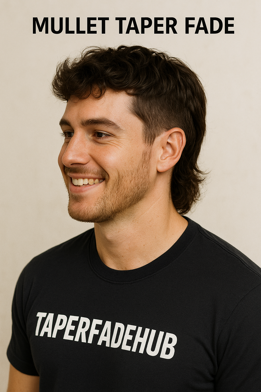 Mullet taper fade example