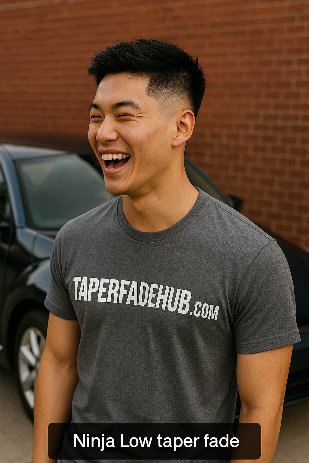 Ninja Low Taper Fade Example