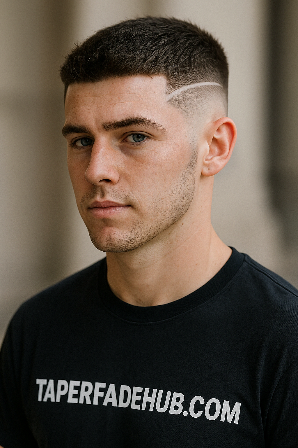 Skin taper fade example