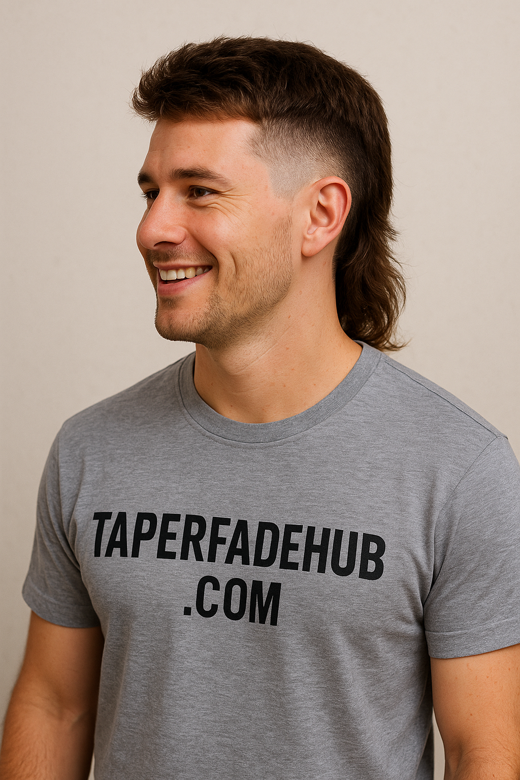 Slick back taper fade example