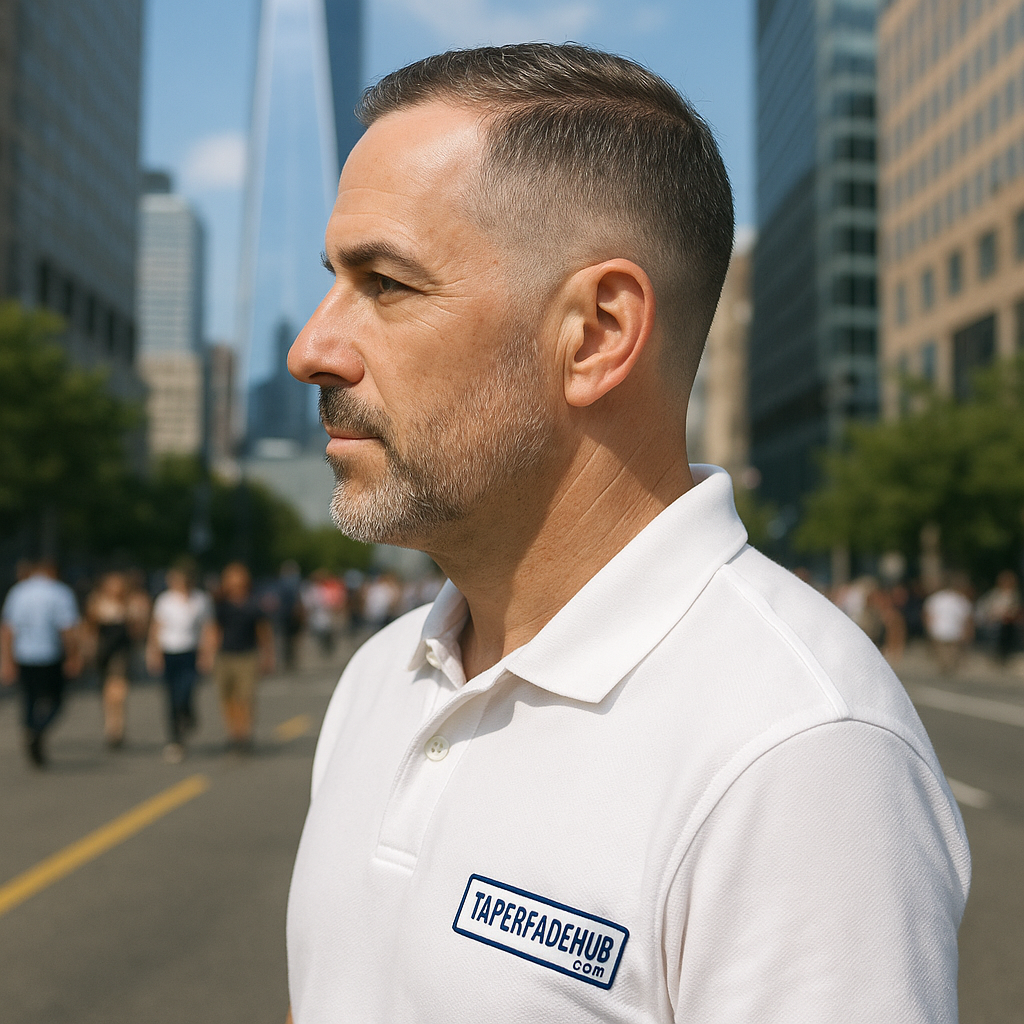Taper Fade for Receding Hairline Example