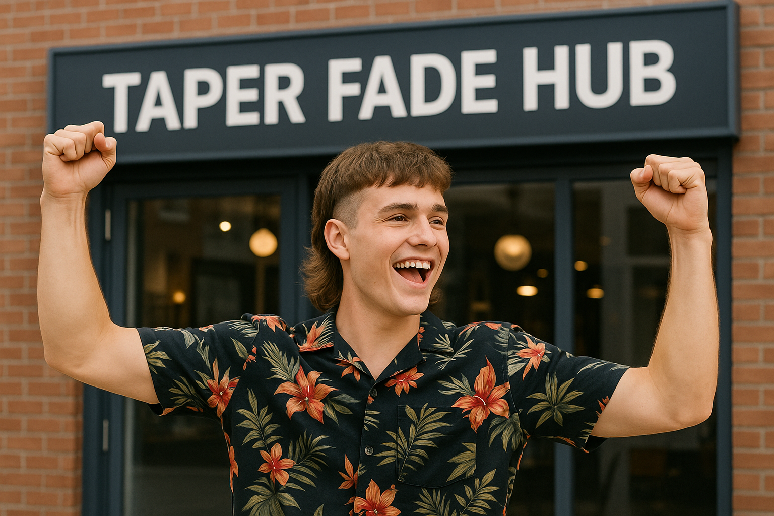 Visual comparison of different types of taper fades
