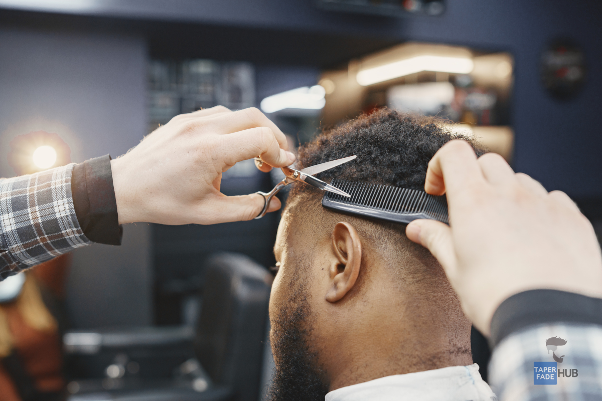 Visual comparison of different taper fade haircut styles