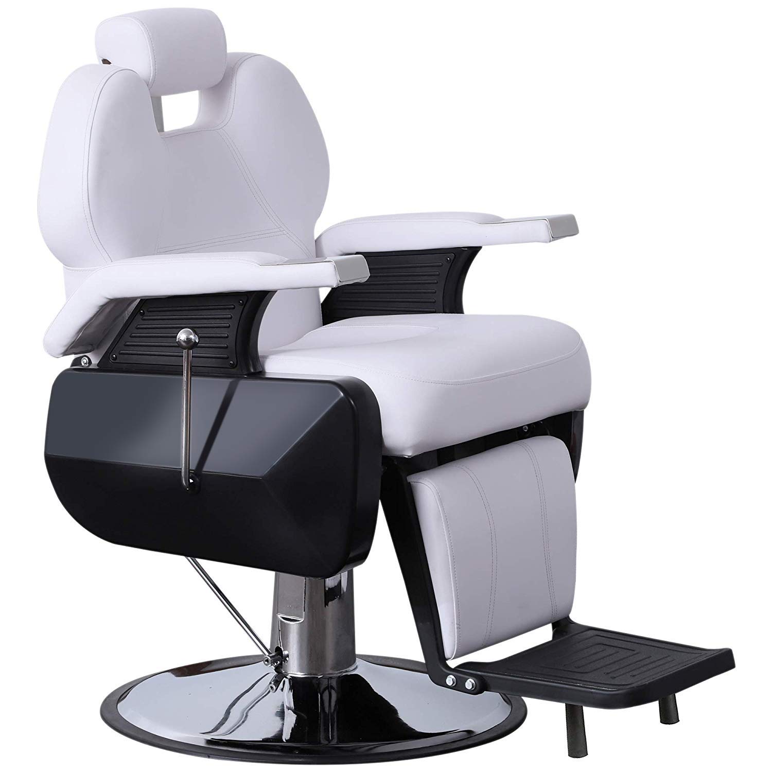 BarberPub Heavy Duty Reclining Barber Chair